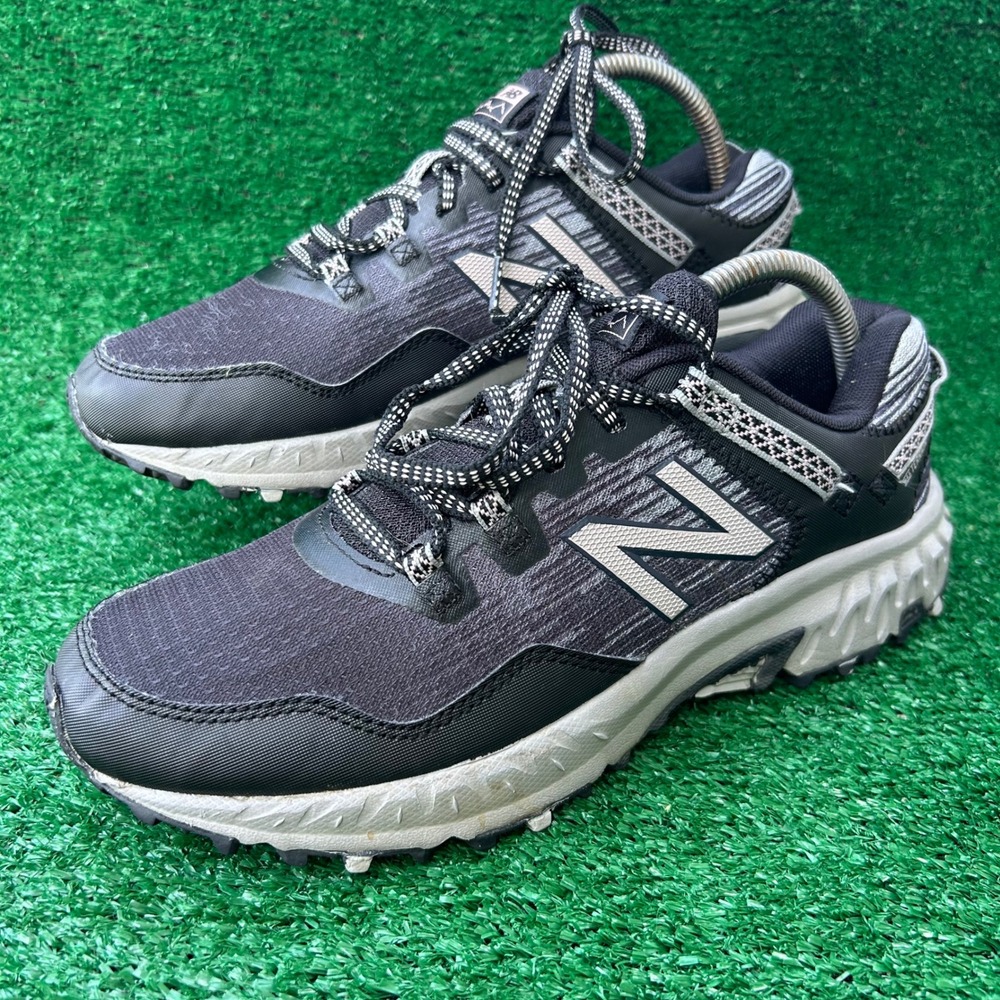 New Balance 410v6 Trail Running Shoes Womens 9 Black Grey All‎ Terrain WT410LB6